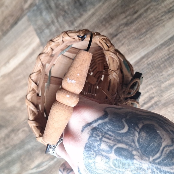 Little Christmas Tree Wicker Basket - Picture 4 of 6